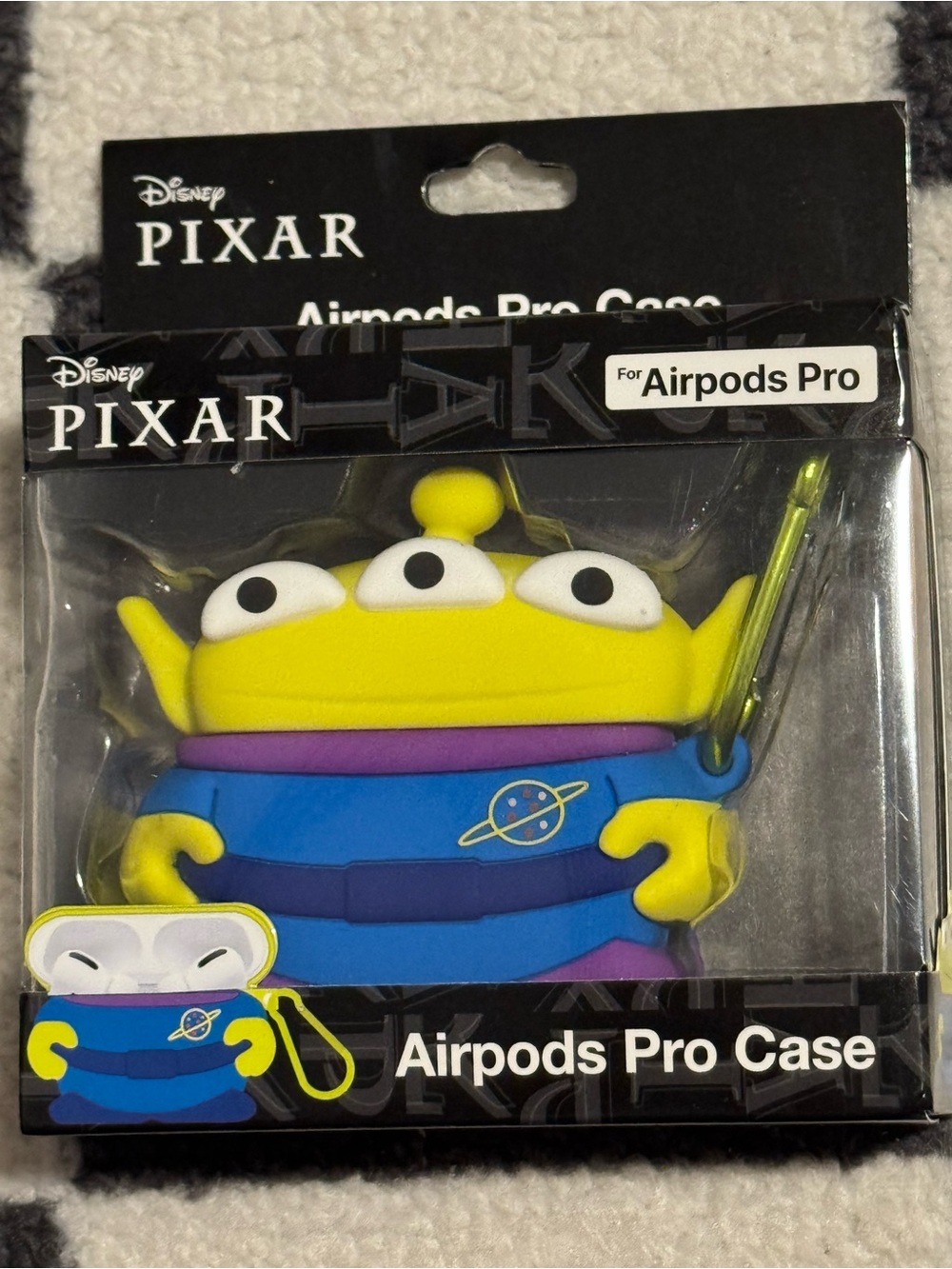 Alien Silicone AirPods Pro Case - Yellow & Blue